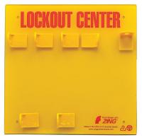 12E754 Lockout Board, Unfilled, 11-1/2 In H