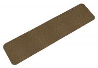 12E822 Antislip Tread, Brown, 6 In x 2 ft., PK50