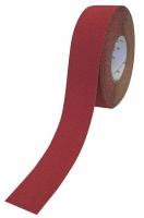 12E887 Antislip Tape, Scarlet Red, 1 In x 60 ft.