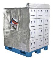 12F348 Pallet Cover, Insulated, 48 In D x 40 In L