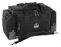 12F755 Gear Bag, 22 x 12 x 6 In, 4 Pockets, Black