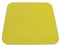 12F866 Antislip Tape, Yellow, 3 In x 2 ft., PK50