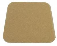 12F869 Antislip Tape, Clear, 5-1/2Inx5-1/2In, PK50