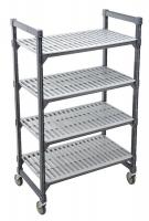12F887 Mbl Shelving Unit, 78InH, 18InW, 18InD