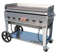 12H024 Portable Gas Griddle, 6 Burners