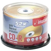 12H175 CD-R Disc, 700 MB, 80 min, 52x, PK 50