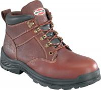 12H425 Work Boots, Stl, Mn, 9-1/2, Brn, 1PR