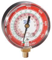 12H944 Pressure Gauge, High Side, 3-1/8 In