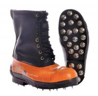 12J197 Chain Saw Boots, Steel Toe, 11 In, 8, PR