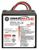 12J921 HID Ballast, Elect, Ultramax(TM) eHID, 39W