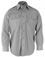 12K144 Tactical Shirt, Gray, Size 2XL Long