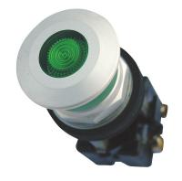 12K613 Illum Pushbutton, Green, 120V