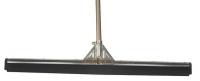 12L031 Floor Squeegee, Black, 30 In. L, Rubber