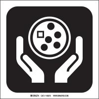 12L203 Oncology Sign, 8 x 8 In, SS