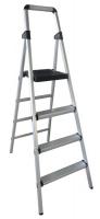 12M633 Platform Stepladder, 61 In. H, 300 lb.