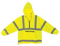 12M646 Packable Pullover, Hi-Vis, Med, Yellow