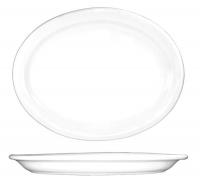 12N217 Platter, 11-1/2x9, European White, PK 12