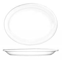 12N218 Platter, 13-1/4x10, European White, PK 12