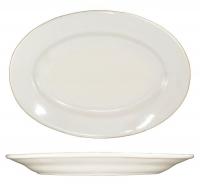 12N266 Platter, 8-1/4x5-7/8, American White, PK 24