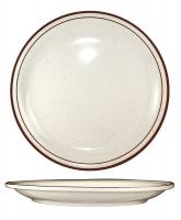12N284 Plate, 5-1/2 Dia, Brown Speckle, PK 36