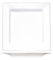 12N303 Plate, 6-1/4x6-1/4, Bright White, PK 36