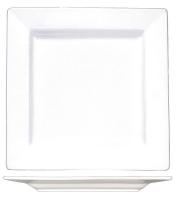 12N305 Plate, 9-1/8x9-1/8, Bright White, PK 12