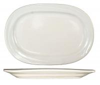 12N334 Platter, 8-3/8x5-3/4, American White, PK 36