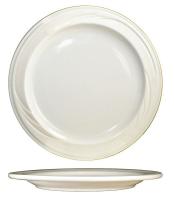 12N350 Plate, 6-1/4 Dia, American White, PK 36