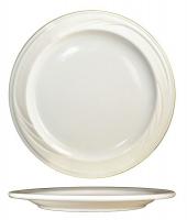 12N351 Plate, 7-1/4 Dia, American White, PK 36