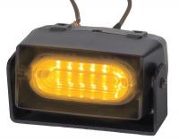 12N989 Sngl Hd Dash/Deck Light, LED, Ambr, 3-3/4 W
