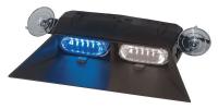 12P026 Dl Hd Dash/Deck Light, LED, Blue/White, 7 W