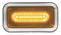 12P051 Perimeter Light, LED, Amber, Surf, Rect, 9 L