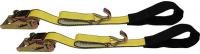 12P438 Tie-Down Strap, Ratchet, 5ft 4In x 2In, PR