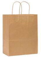 12R074 Shopping Bag, Brown, Missy, PK 250