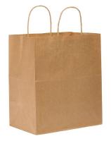 12R091 Shopping Bag, Brown, Bistro, PK 250