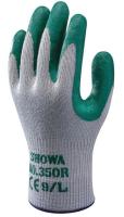 12R280 Coated Gloves, M, Gray/Green, PR