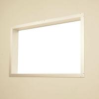 12R412 AC Cutout Frame, 15-5/8Hx26W, Beige