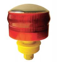 12R475 Solar Barricade Light, 4&quot;, 1.2VDC