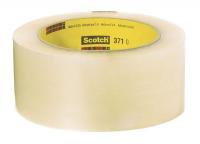 15R512 Carton Sealing Tape, Clear, 48mm x 100m