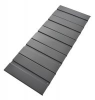 12T049 Decking, 60 In. W, 24 In. D, Gray