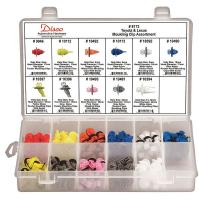 12T309 Moulding Clip Assortment, 154 Pc