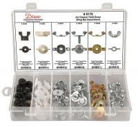 12T314 Air Cleaner Wing Nut Assortment, 60 Pc
