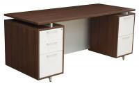 12T373 Office Desk, OneDesk Series, 71 W, Java