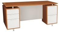 12T374 Office Desk, OneDesk Series, 71 W, Amber
