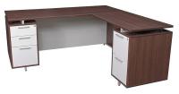 12T375 Office Desk, OneDesk Series, 66 W, Java