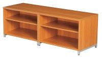 12T403 Double Shelf Credenza, OneDesk, 20 H, Amber