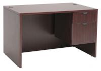 12T457 Office Desk, Legacy Series, 47W, Mahogany