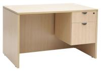 12T458 Office Desk, Legacy Series, 47W, Maple