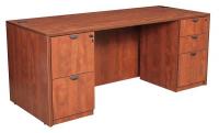 12T471 Office Desk, Legacy Series, 71W, Cherry