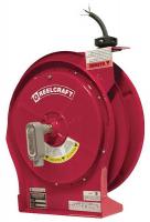 12T746 Cord Reel, 16A, 600V, 50Ft, Red, Wire Leads